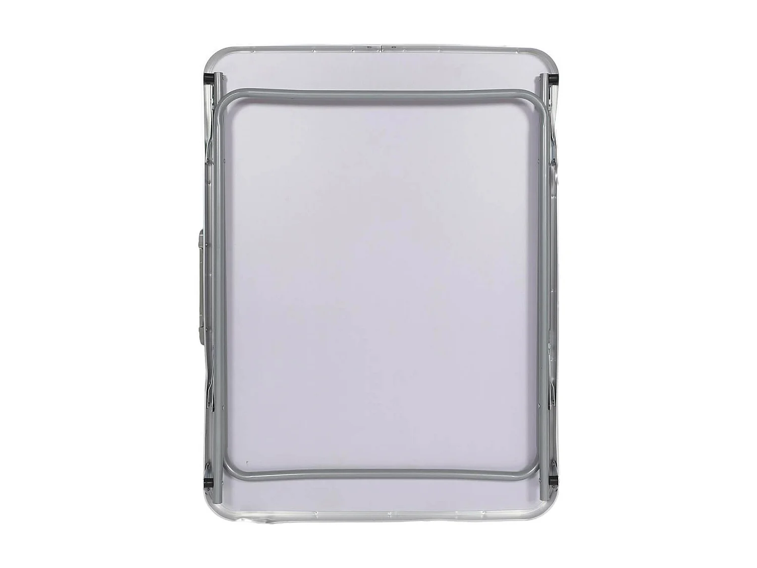 CAMPANI - Table Pliante de Plein Air Décor Rayures Jaunes et Blanches