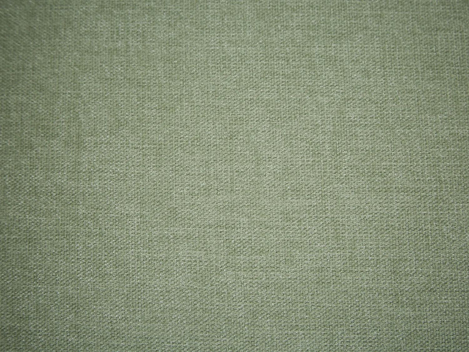 Canapé 3 places en tissu vert effet matelassé JULORI