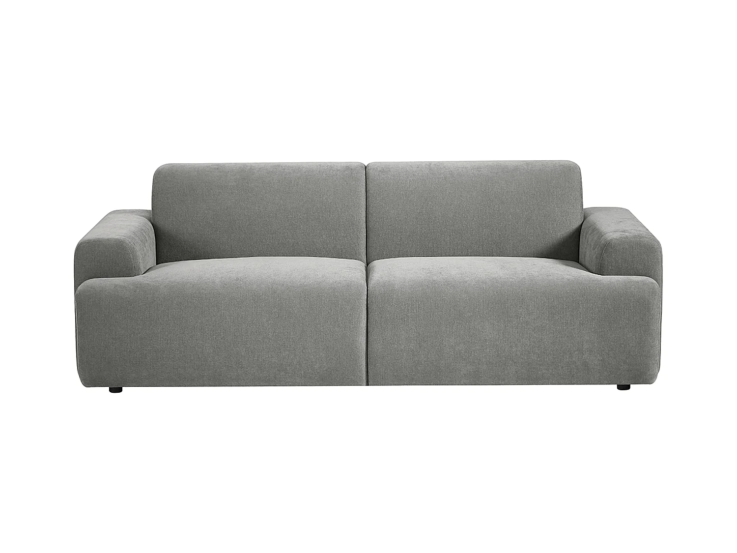 Sofa 3-Sitzer - Stoff - Grau - ARFURO