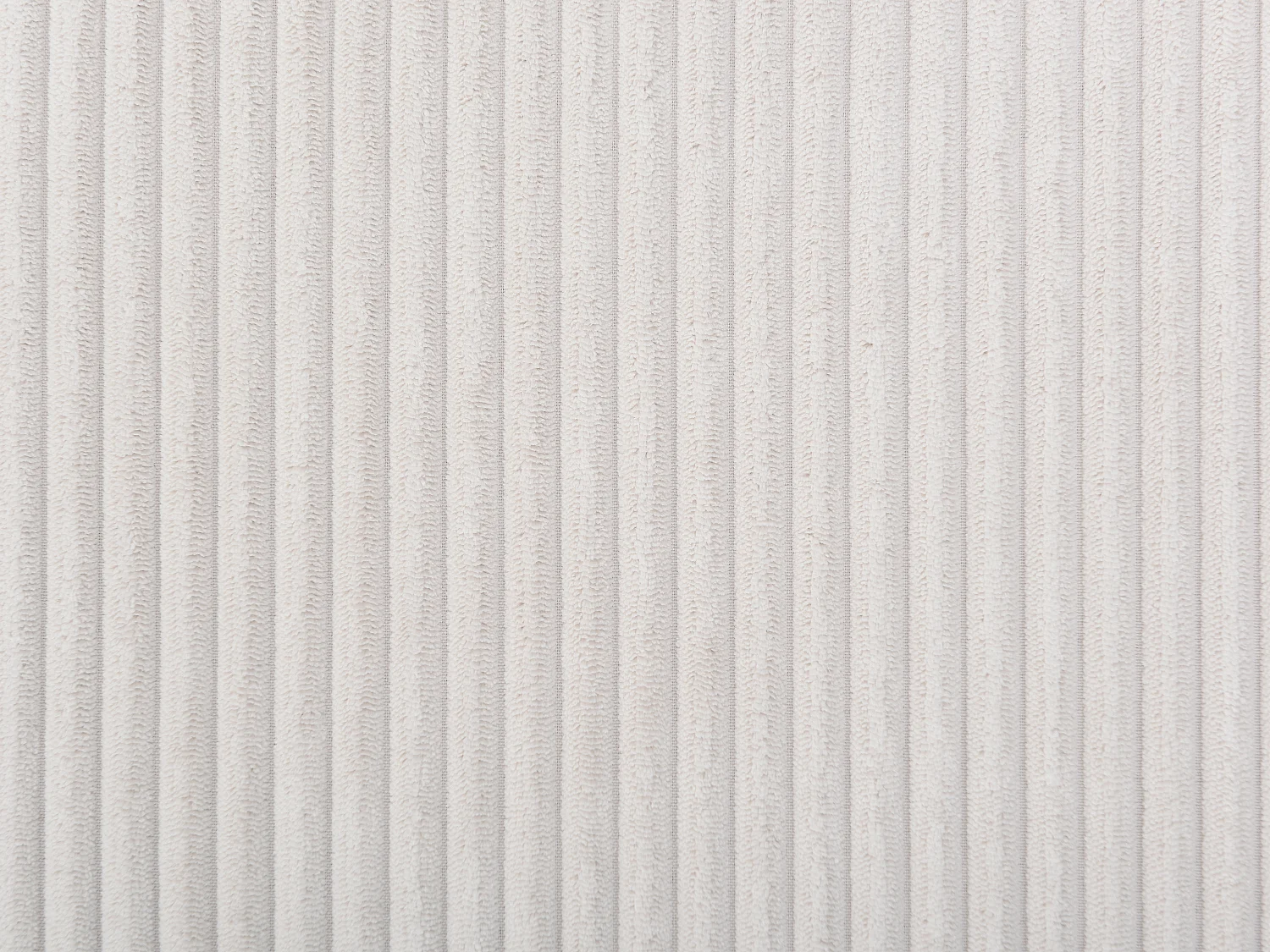 Sofá rinconera reversible de tela beige SIMUZA