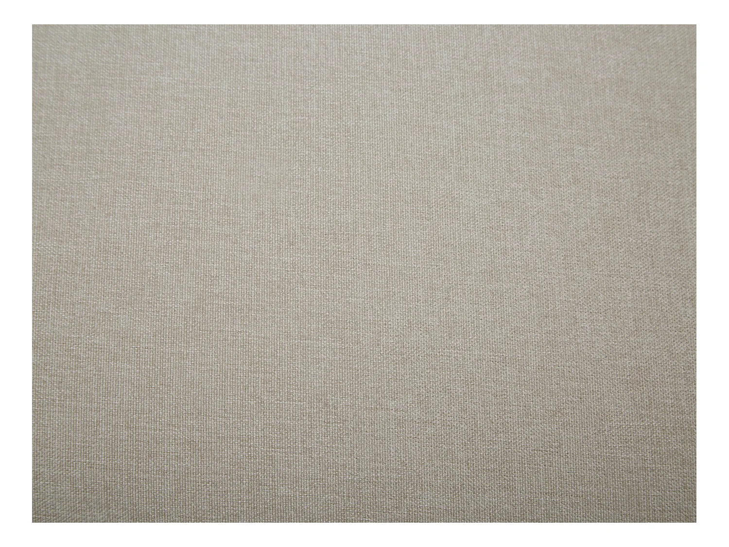 Canapé chesterfield 3 places en tissu beige CRONEL