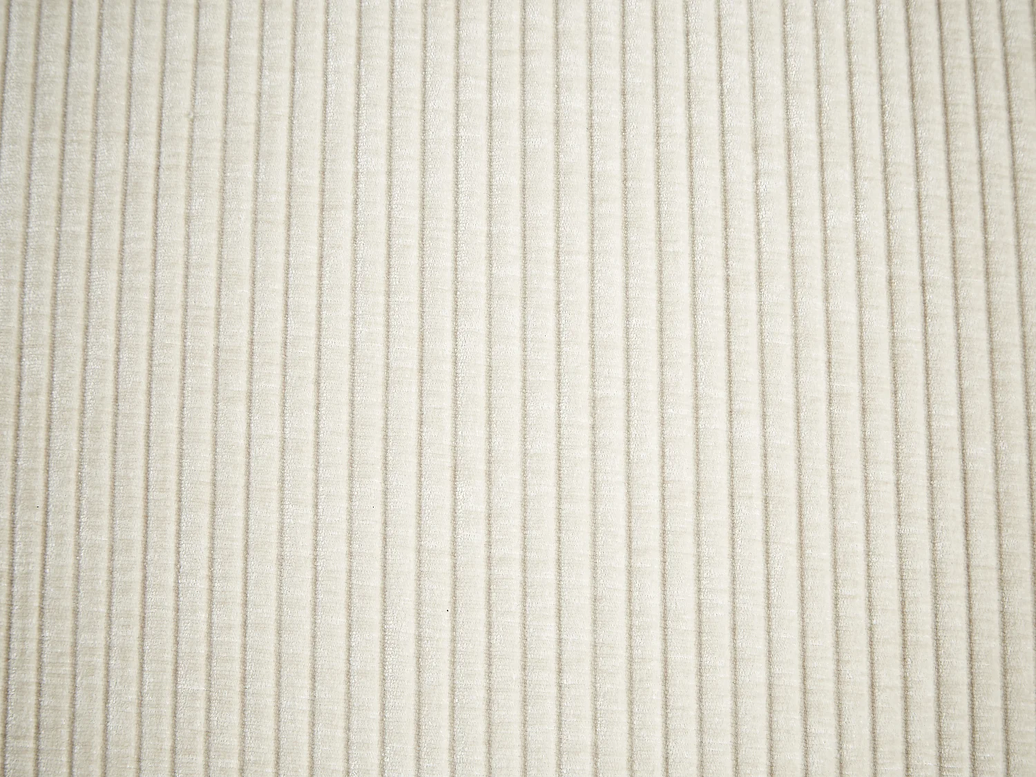 Höger elektrisk recliner-hörnsoffa i beige Manchester-sammet TIRONO från Maison Céphy