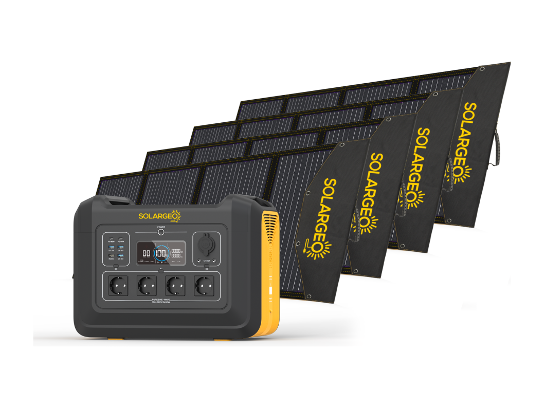 Generador solar - Potencia 2232 Wh - 2400 W - HELIOSER