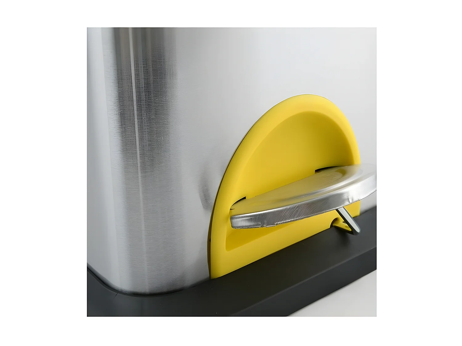 Poubelle à  pédale Tri sélectif Inox 3x20L MSV