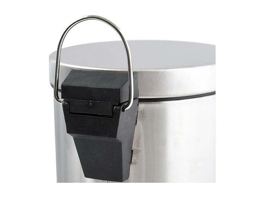Poubelle à  pédale Inox 3L Inox Satiné MSV