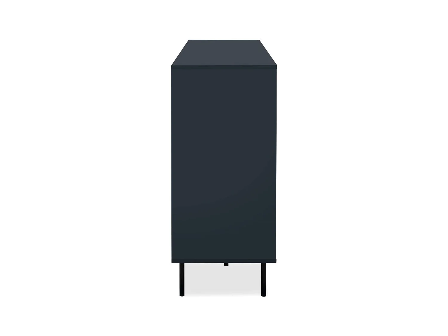 Buffet 4 Porte di cui 2 Vetrate Blu Navy L180 cm - BOGOTA