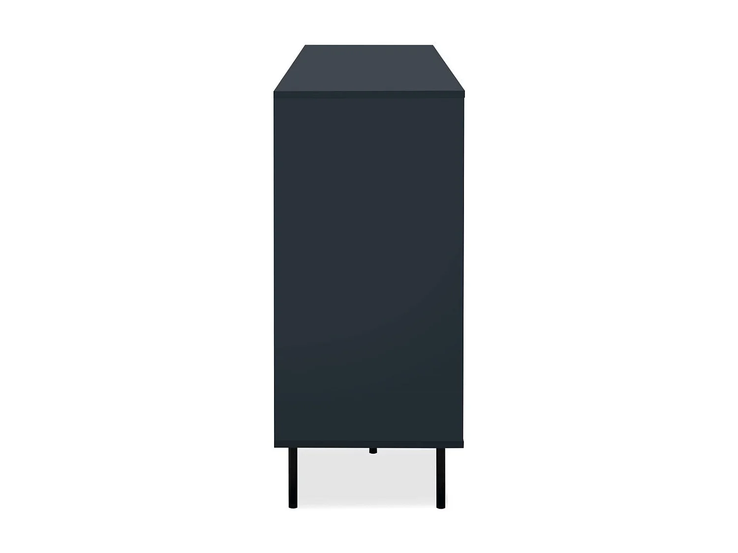 Buffet 4 Porte di cui 2 Vetrate Blu Navy L180 cm - BOGOTA