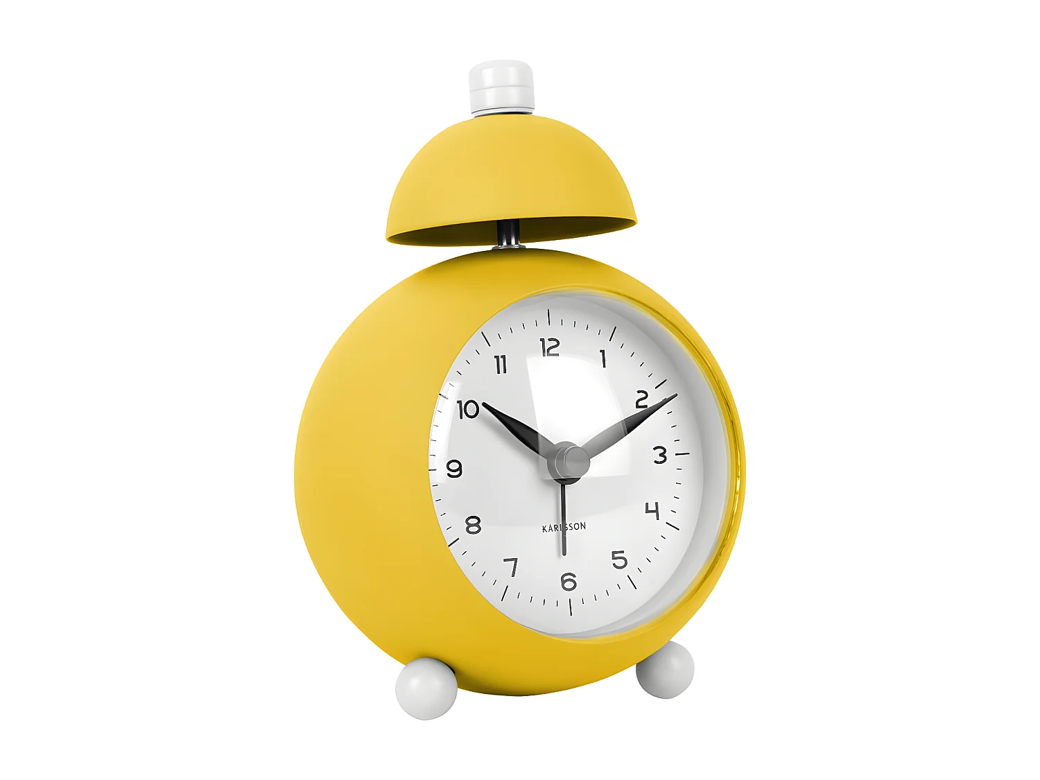 Réveil Chaplin Jaune  Present Time