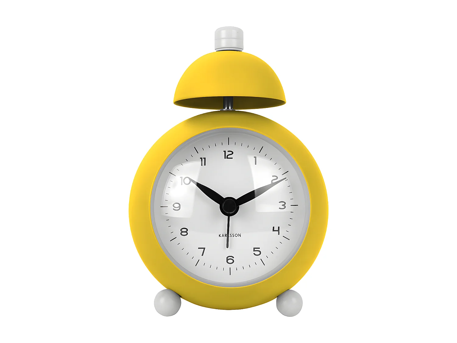 Réveil Chaplin Jaune  Present Time