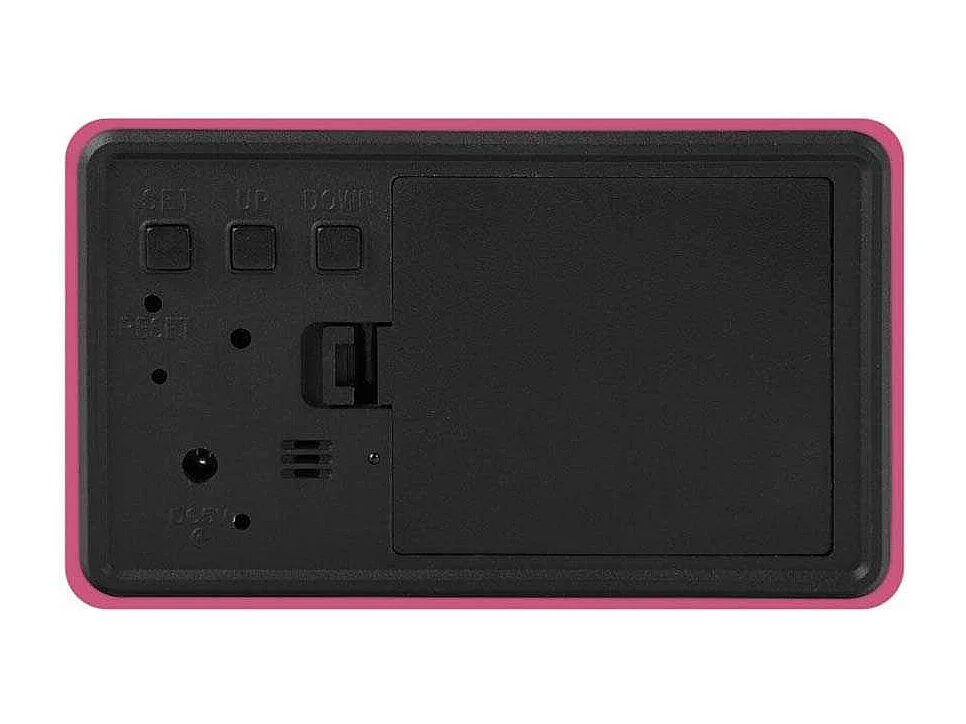 Réveil Spry tube LED Rose  Present Time