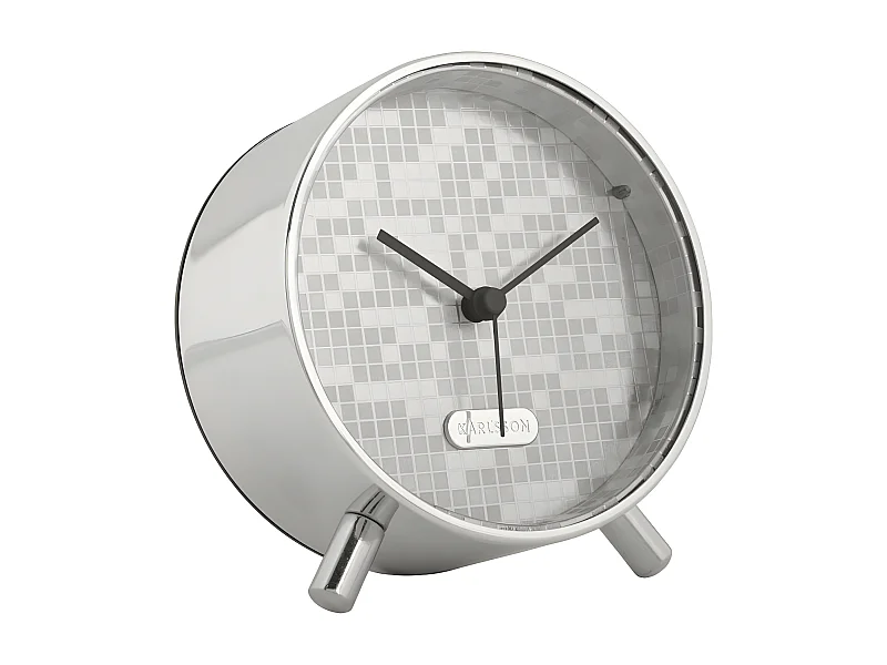 Réveil Disco Argent  Present Time