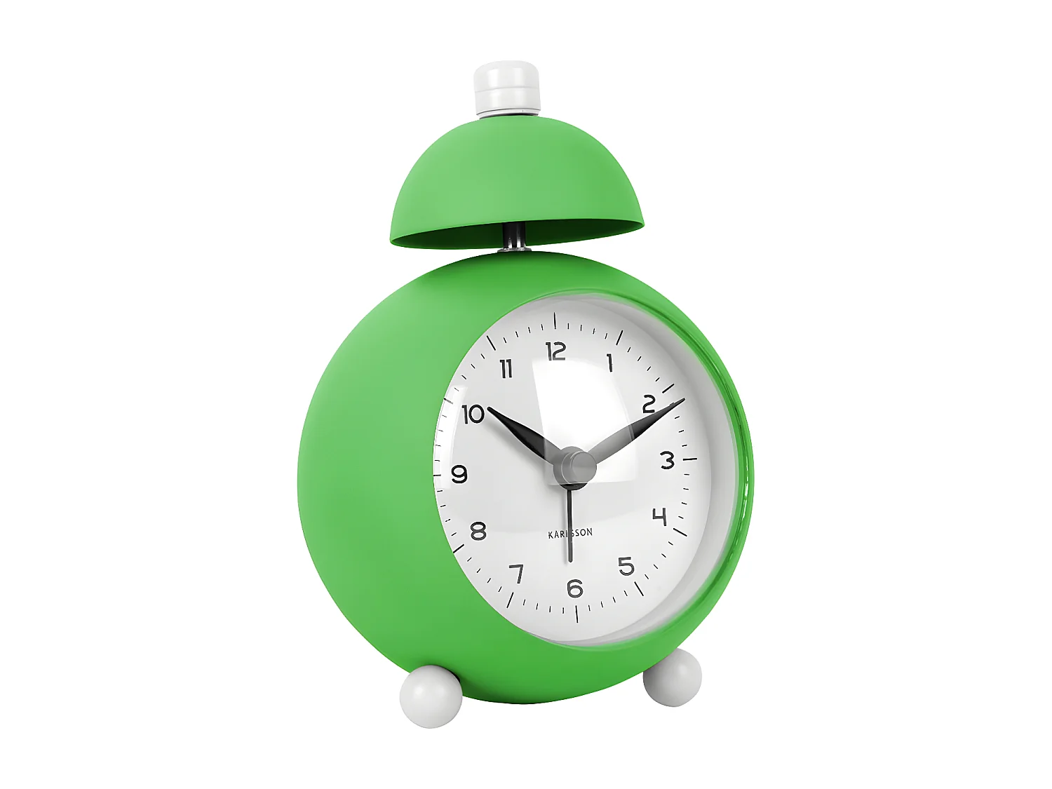 Réveil Chaplin Vert  Present Time