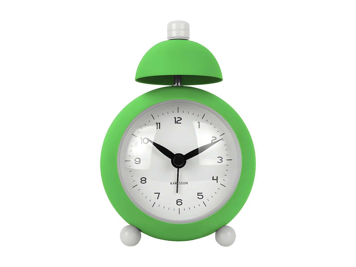 Réveil Chaplin Vert  Present Time