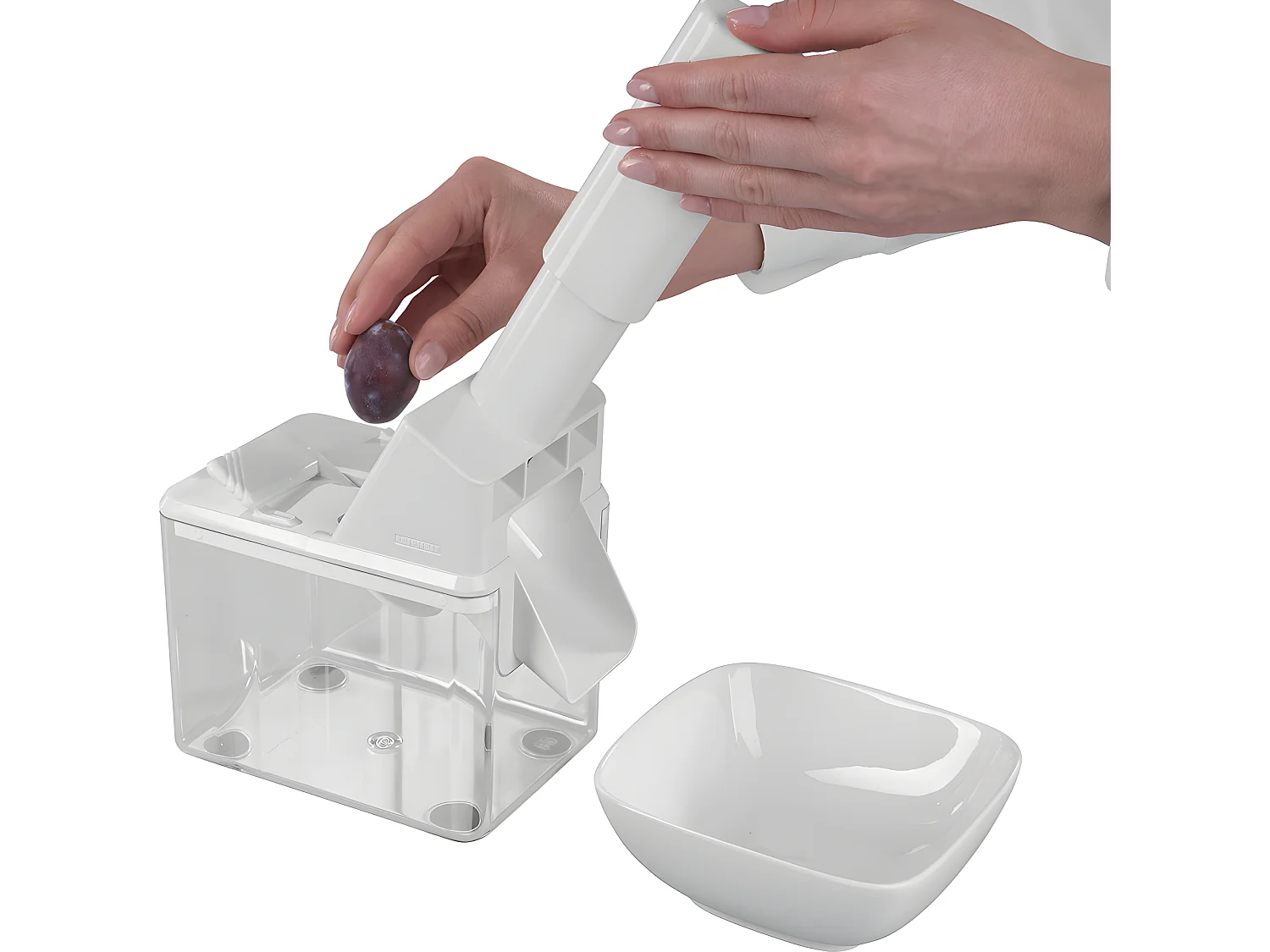 Automatischer Pflaumenentsteiner Weiß 37300