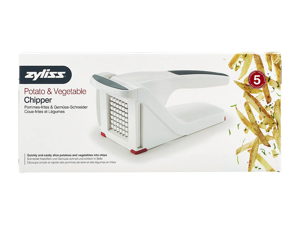 Coupe frites avec 2 couteaux