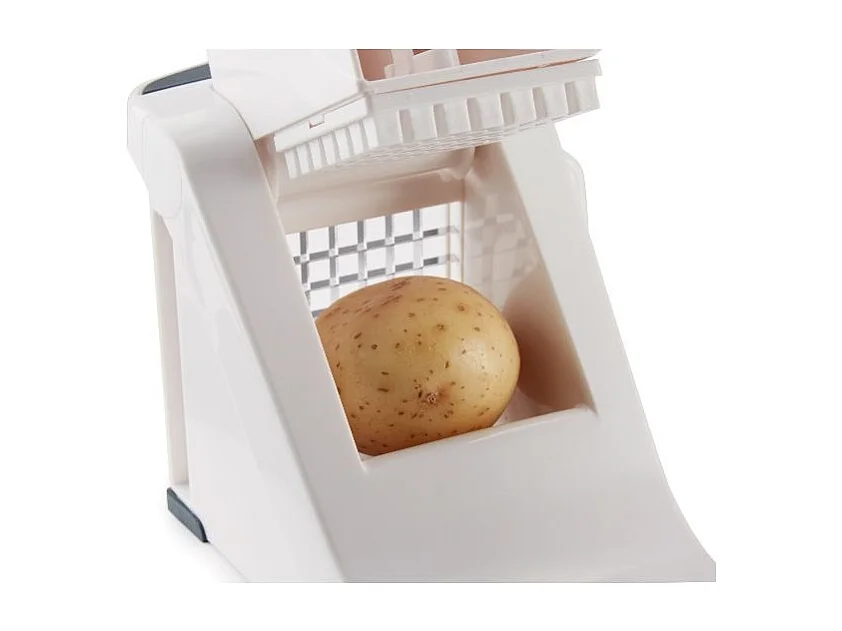 Coupe frites avec 2 couteaux