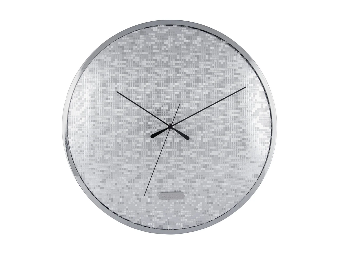 Wandklok Disco - Zilver- Ø40cm