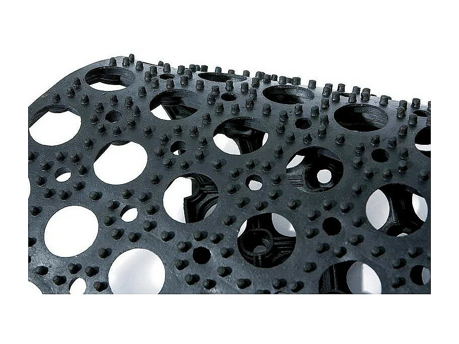 Tapis caillebotis caoutchouc épaisseur 23mm 80x120cm IDS M11