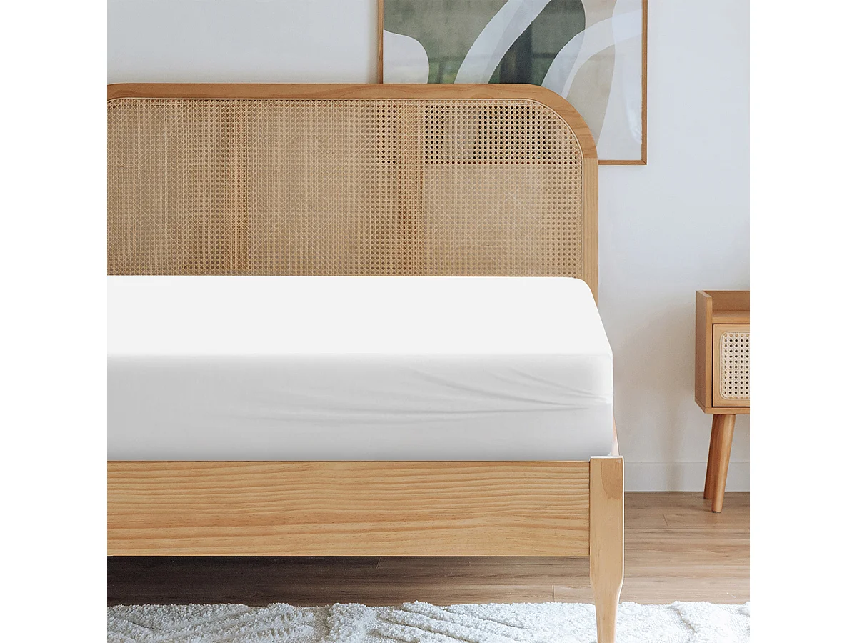 Housse intégrale matelas | Anti-punaises de lit 140x190 Lot de 2