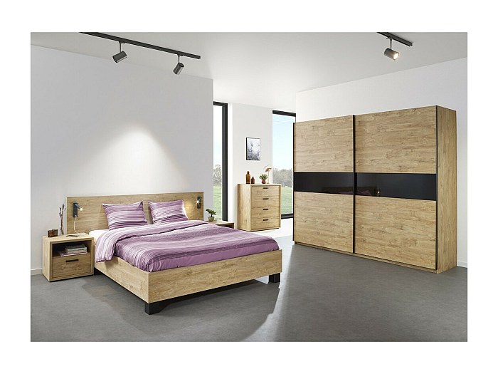 Comò 2 In 1 Alto 138,7 Cm Con Appendiabiti E 11 Cassetti | In Tessuto E Ferro, Piano In Legno Per TV, Mobile Contenitore - 3