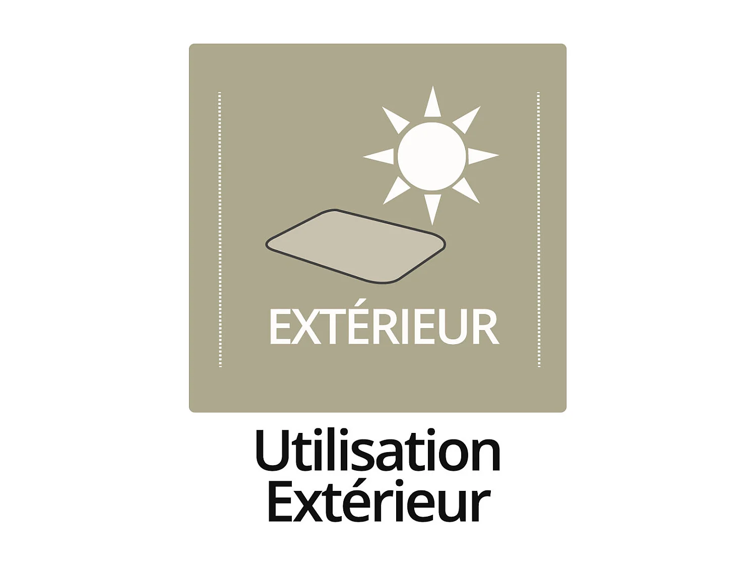 Tapis gratte-pieds " Picots flocké " en Caoutchouc - Largeur 40 x Longueur 70 cm