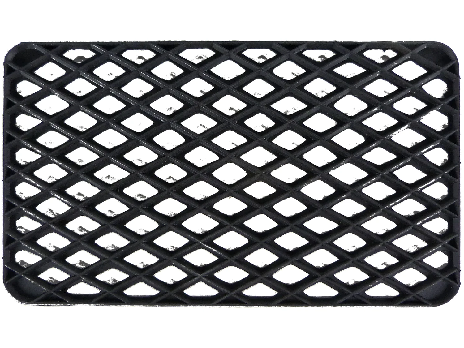 Tapis gratte-pieds " Grille" en caoutchouc - Largeur 33 x Longueur 56 m