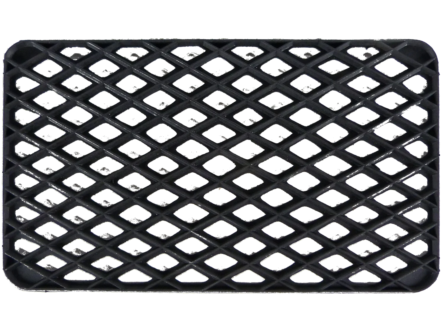 Tapis gratte-pieds " Grille" en caoutchouc - Largeur 33 x Longueur 56 m