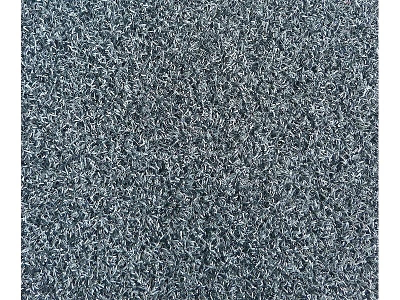 Tapis gratte-pieds grattant " Téresa zinc" en polypropylène - Largeur 50 x Longueur 80