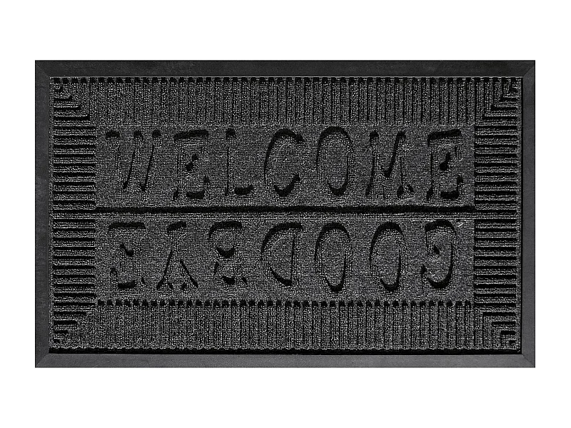 Tapis gratte-pieds " Aiguilleté et caoutchouc " en Caoutchouc