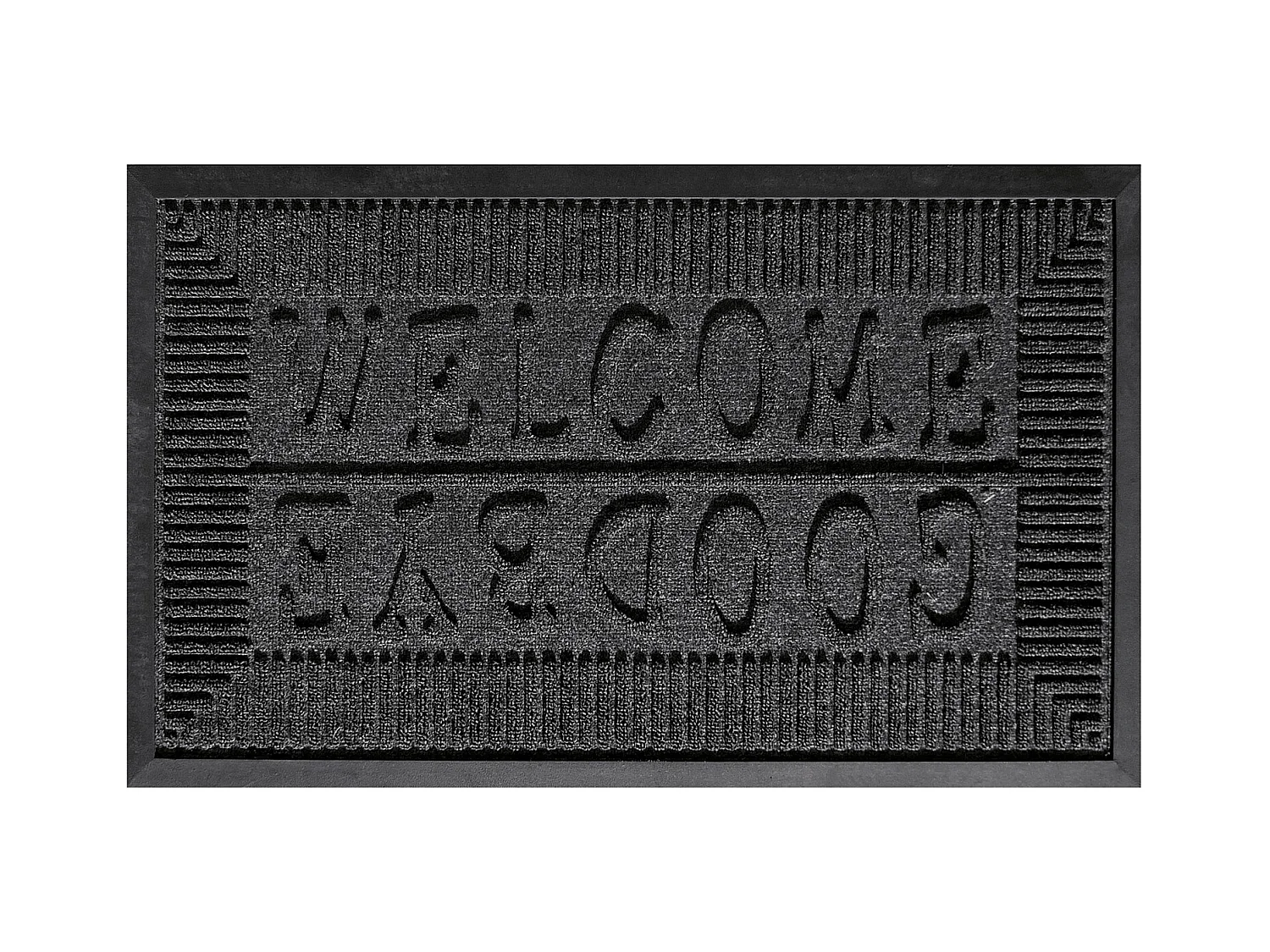 Tapis gratte-pieds " Aiguilleté et caoutchouc " en Caoutchouc