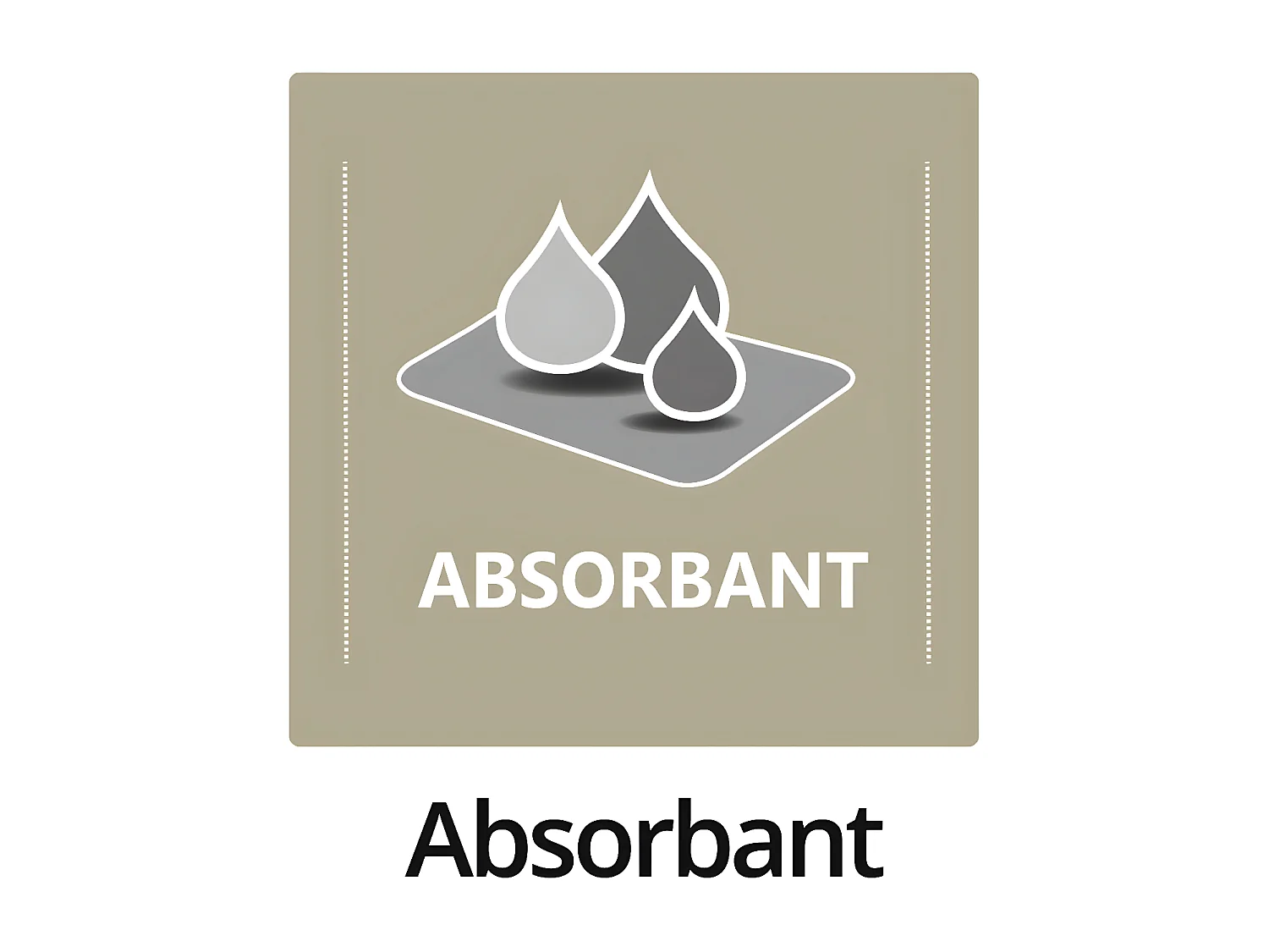 Tapis gratte-pieds aiguilleté antidérapant coloris Quartz anthracite en polypropylène