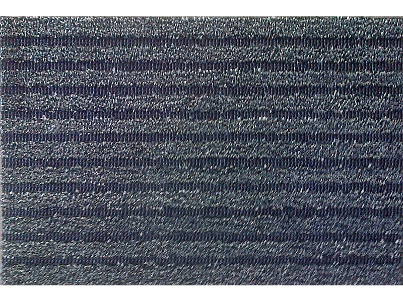 Tapis gratte-pieds aiguilleté antidérapant coloris Quartz anthracite en polypropylène