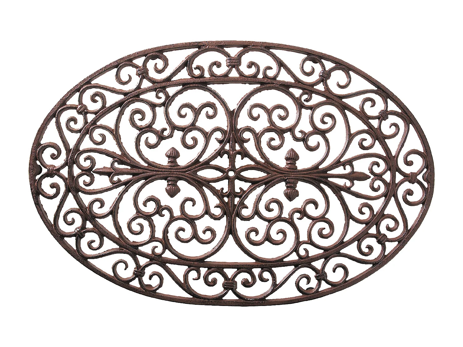 Tapis font coloris Bronze - Largeur 48 x Longueur 74 cm