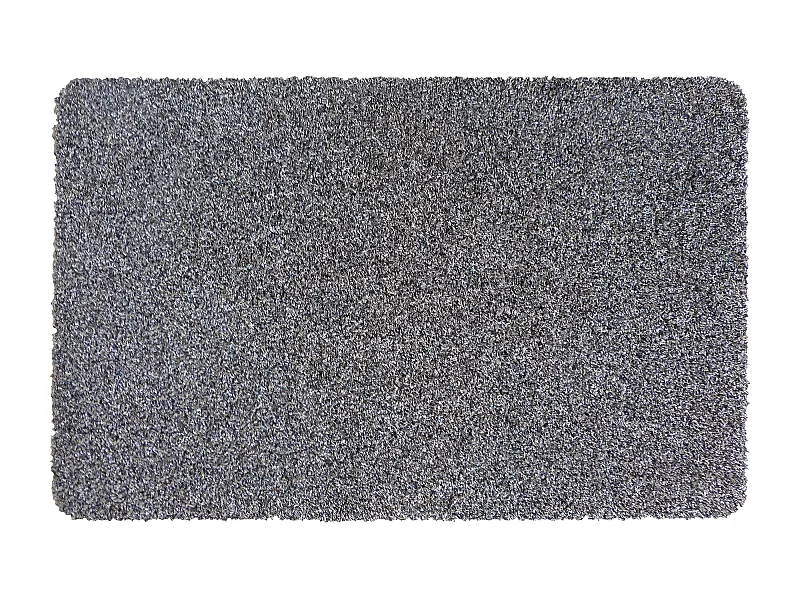 Tapis gratte-pieds grattant " Térésa chocolat" en polypropylène - Largeur 50 x Longueur 80