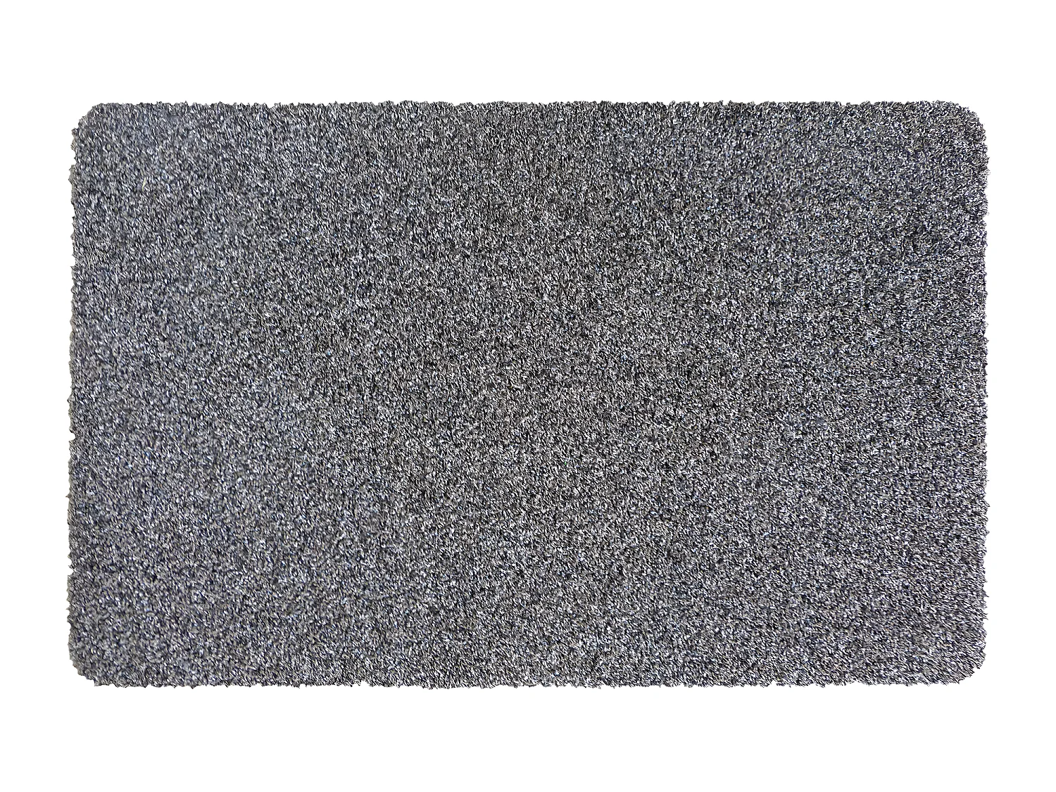 Tapis gratte-pieds grattant " Térésa chocolat" en polypropylène - Largeur 50 x Longueur 80