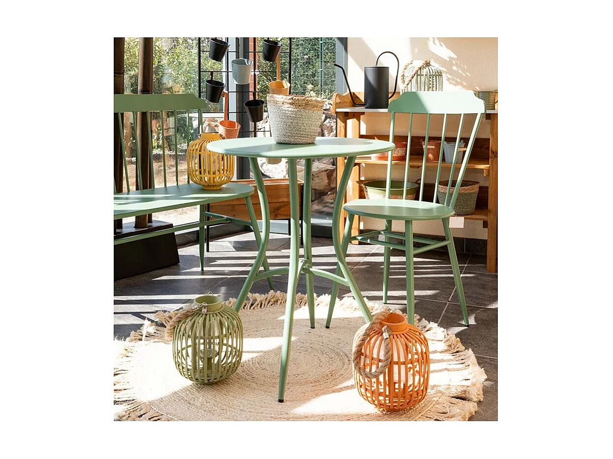 Table en métal Laqué - Samos