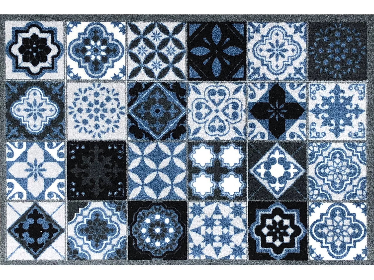 Tapis de cuisine " Valenzia" en polyamide - Largeur 50 x Longueur 75 cm