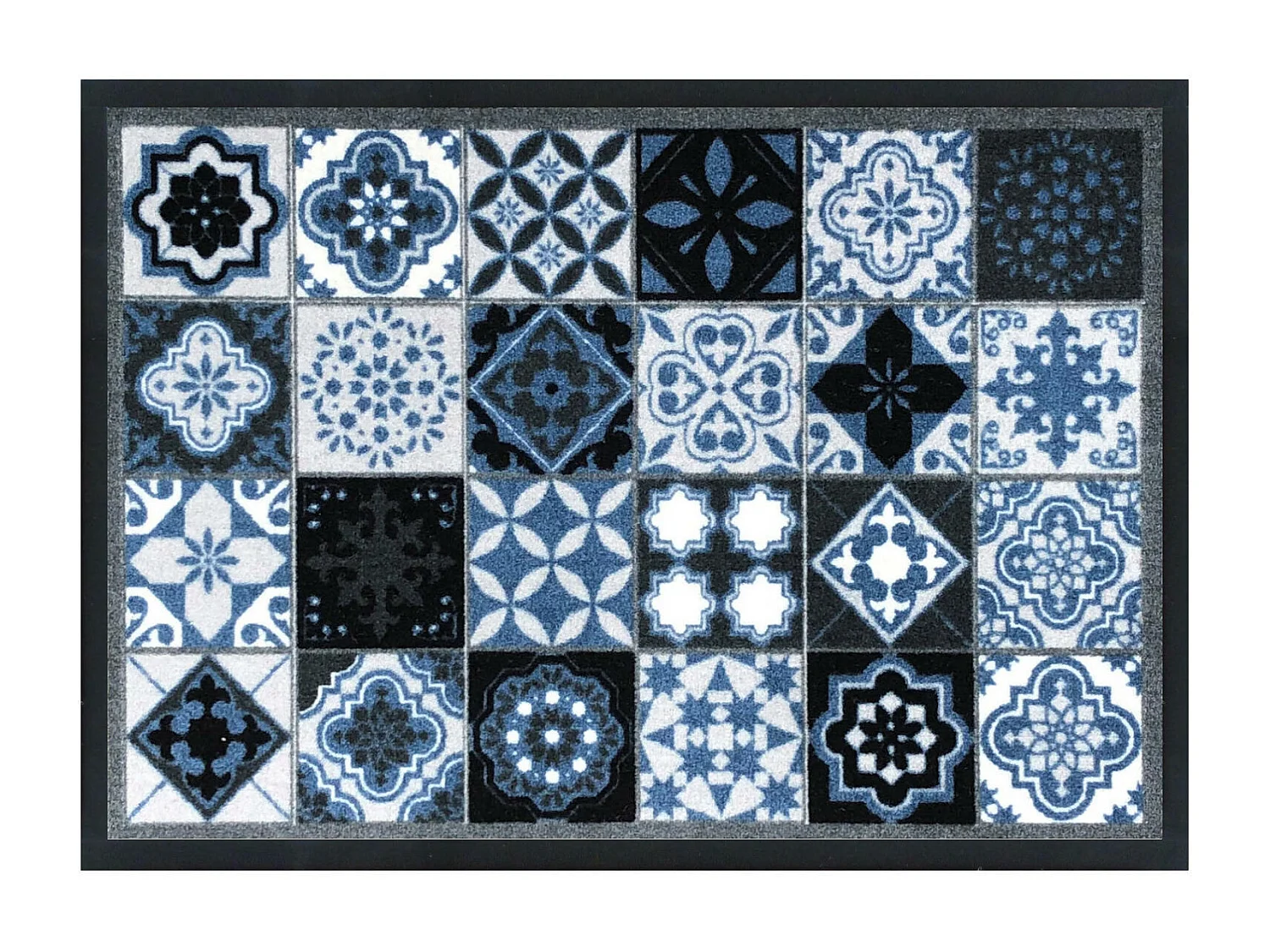 Tapis anti-poussière " Valenzia " en polyamide - Largeur 40 x Longueur 60 cm