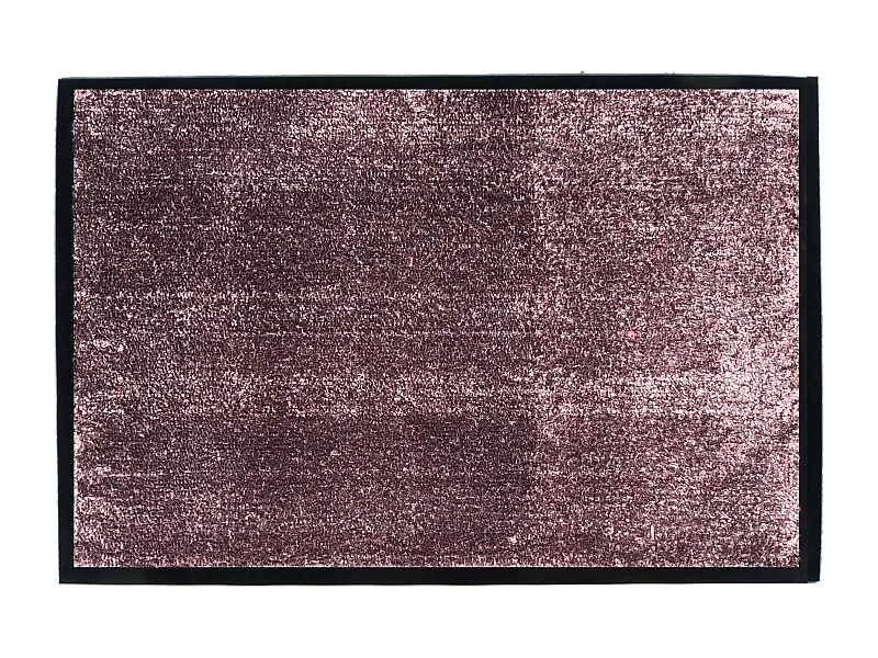 Tapis anti-poussière en Microfibre coloris Chocolat - Largeur 60 x Longueur 90 cm