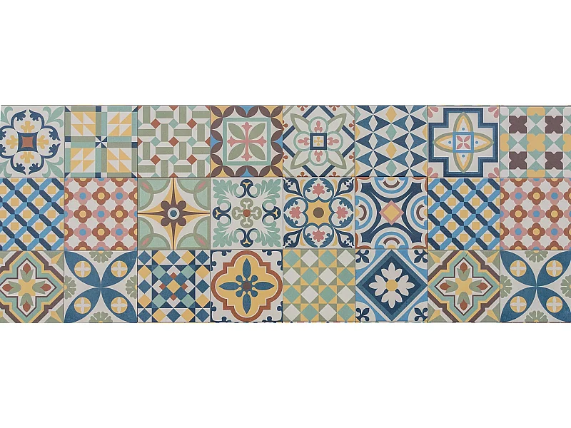 Tapis anti-poussière " Ceramica " en polyamide - Largeur 45 x Longueur 150 cm