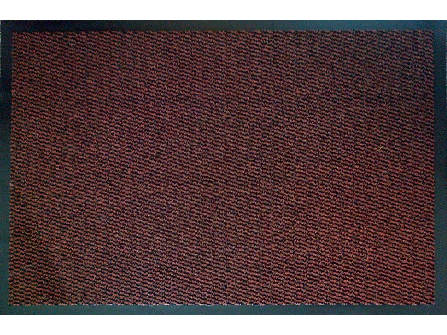 Tapis anti-poussière en Polypropylène coloris Brique - Largeur 60 x Longueur 90 cm