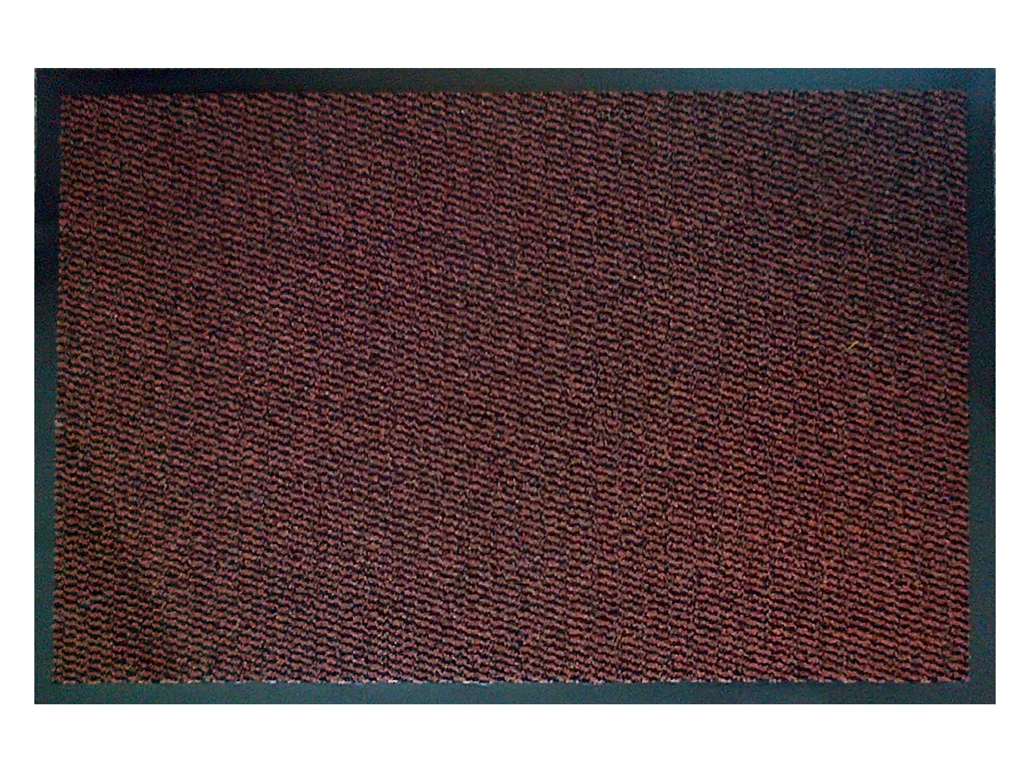 Tapis anti-poussière en Polypropylène coloris Brique - Largeur 60 x Longueur 90 cm