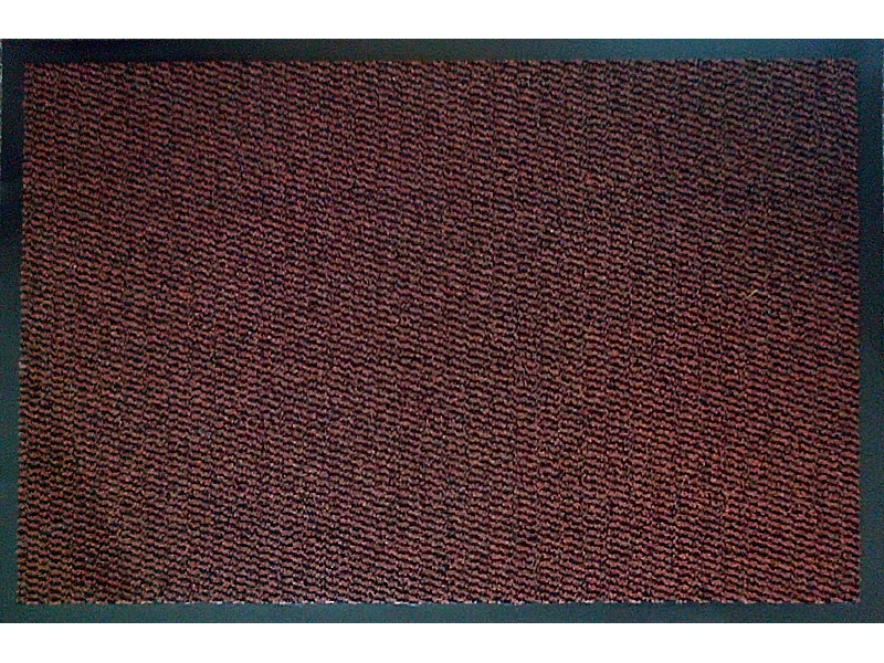Tapis anti-poussière en Polypropylène coloris Brique - Largeur 60 x Longueur 90 cm