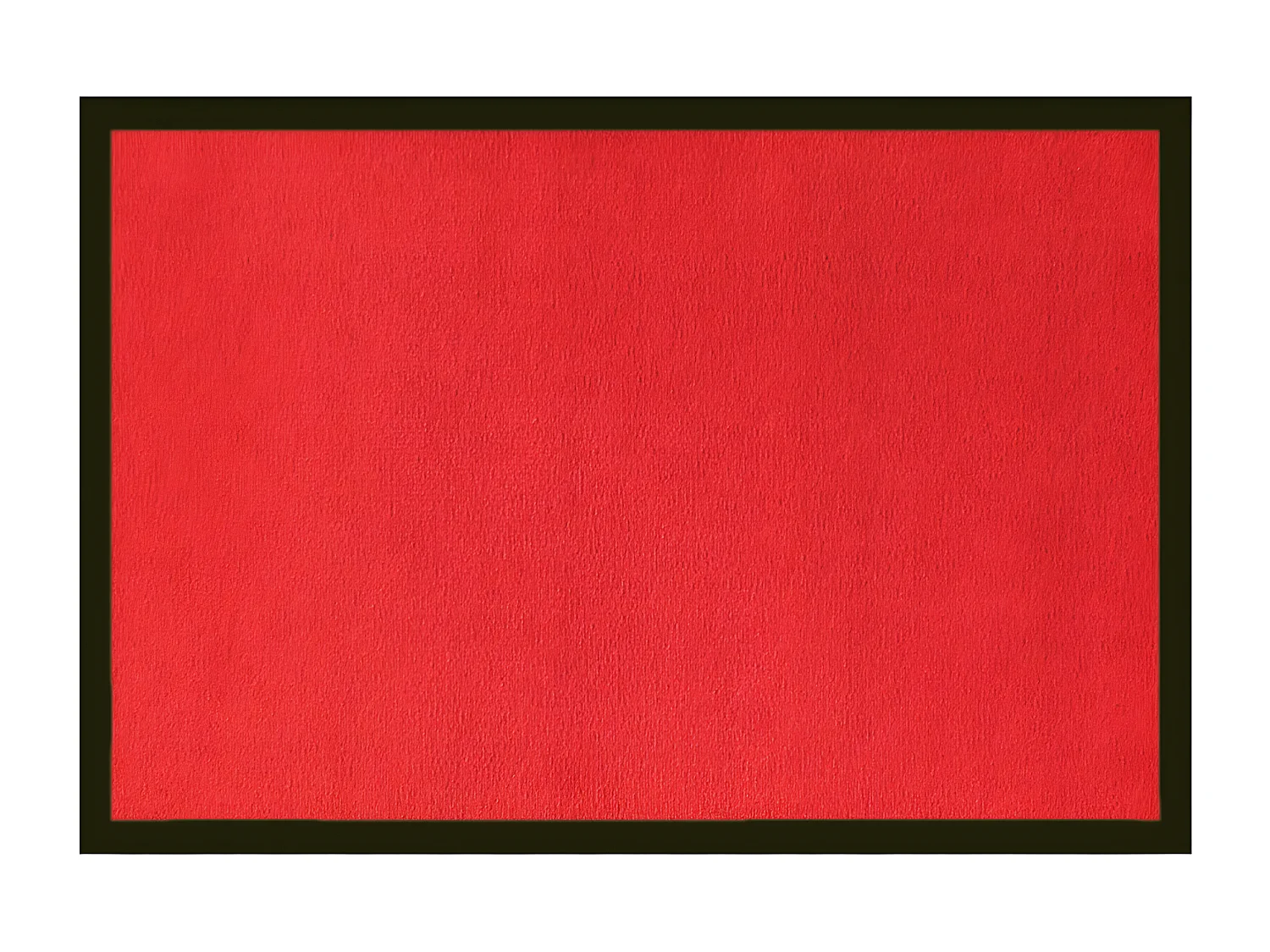Tapis anti-poussière en polyamide coloris Rouge - Largeur 60 x Longueur 90 cm