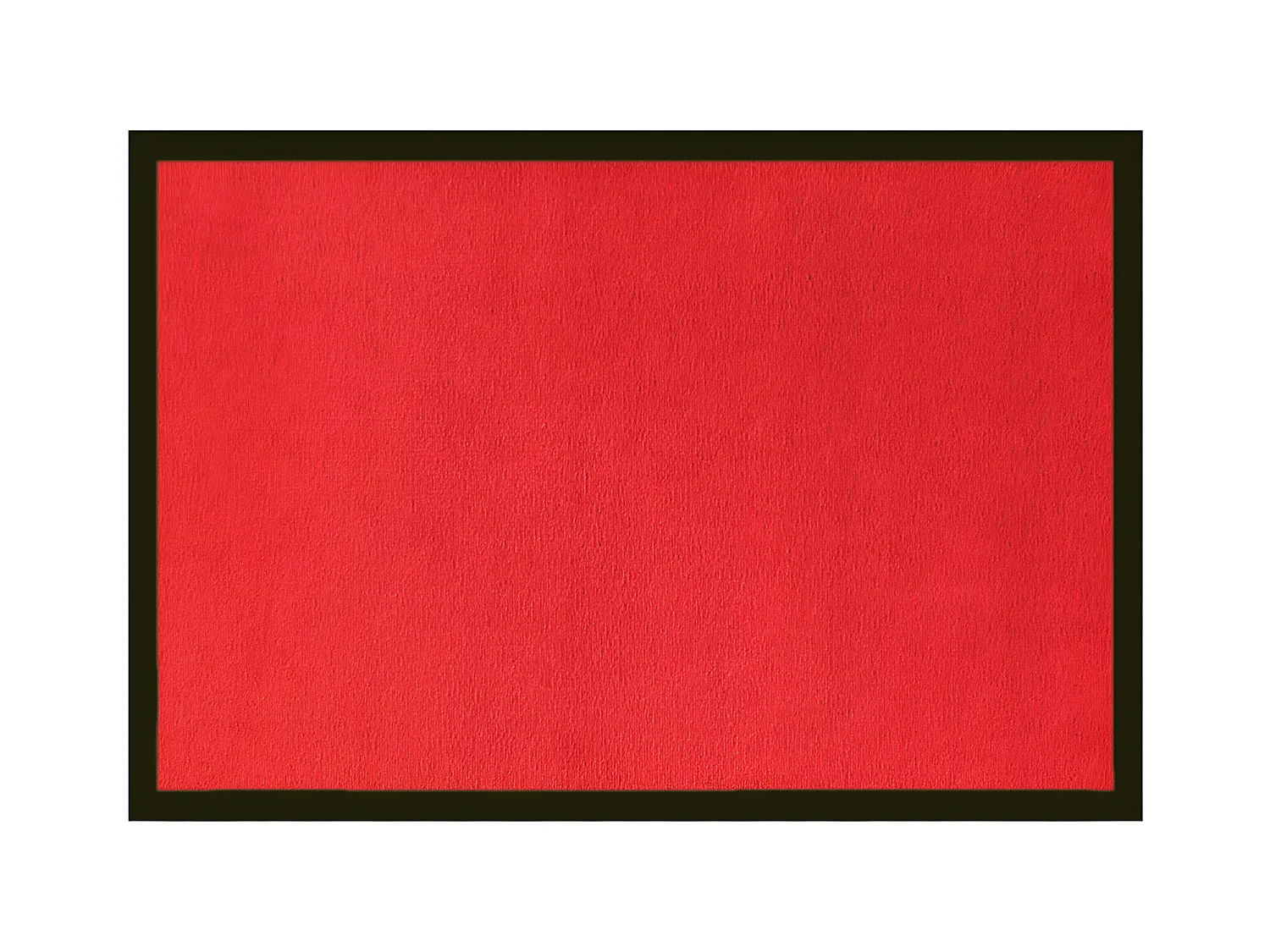 Tapis anti-poussière en polyamide coloris Rouge - Largeur 60 x Longueur 90 cm