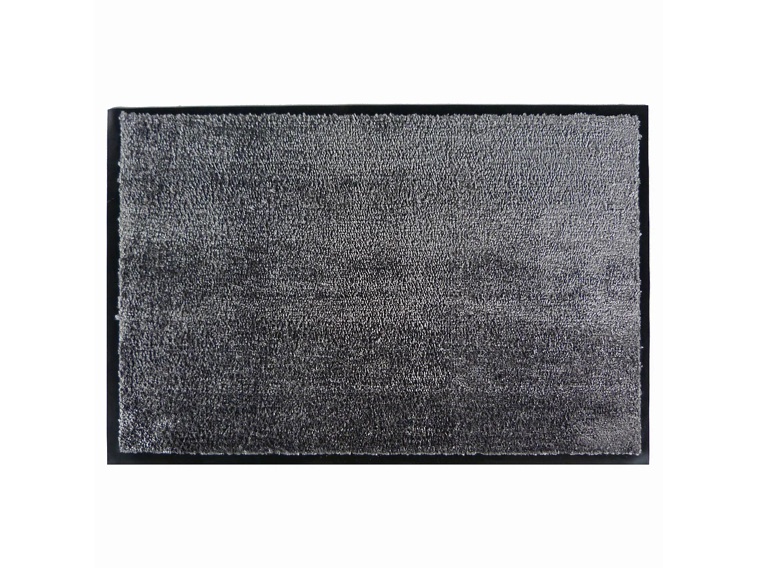 Tapis anti-poussière en Microfibre coloris Gris - Largeur 60 x Longueur 90 cm