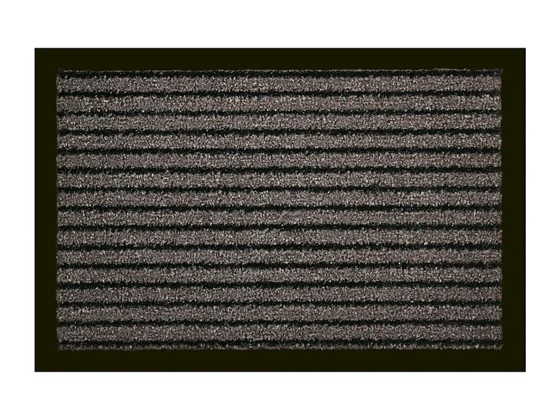 Tapis anti-poussière en Polypropylène grattant coloris Marron