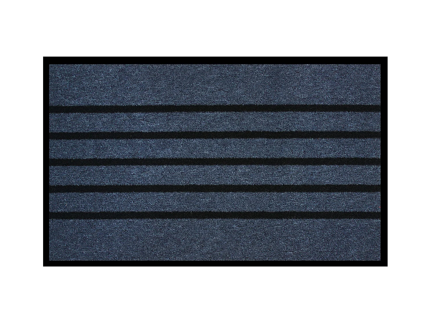 Tapis anti-poussière en Polypropylène grattant coloris Bleu marine
