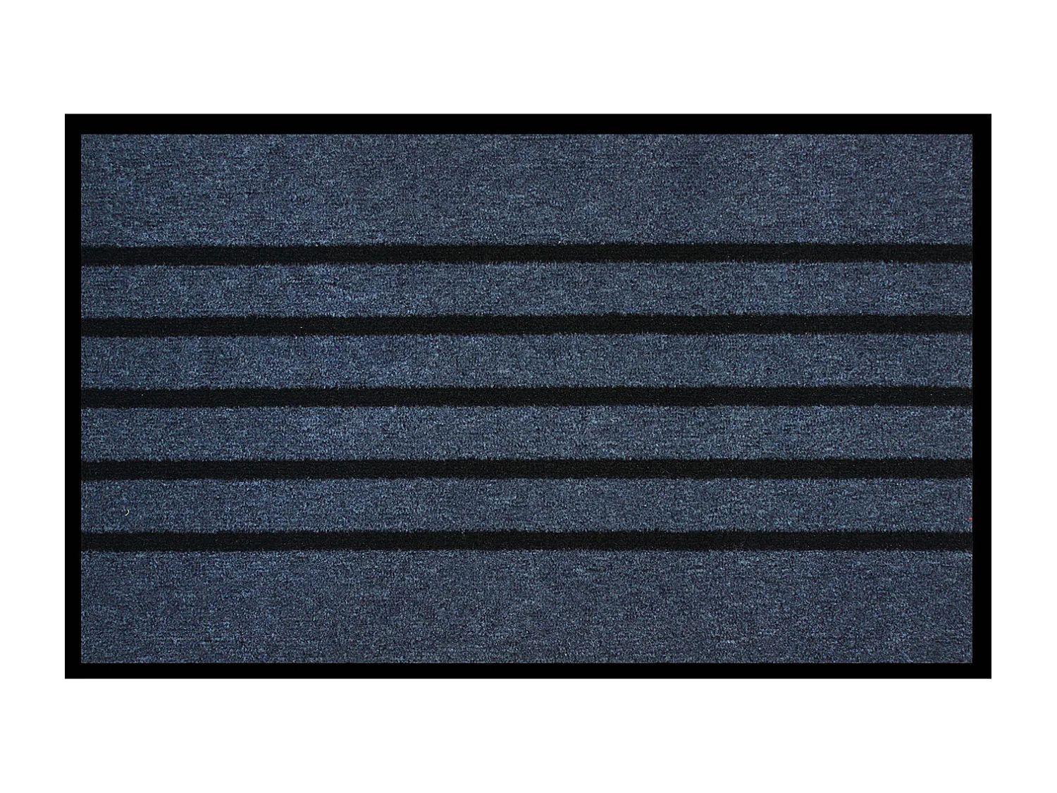 Tapis anti-poussière en Polypropylène grattant coloris Bleu marine
