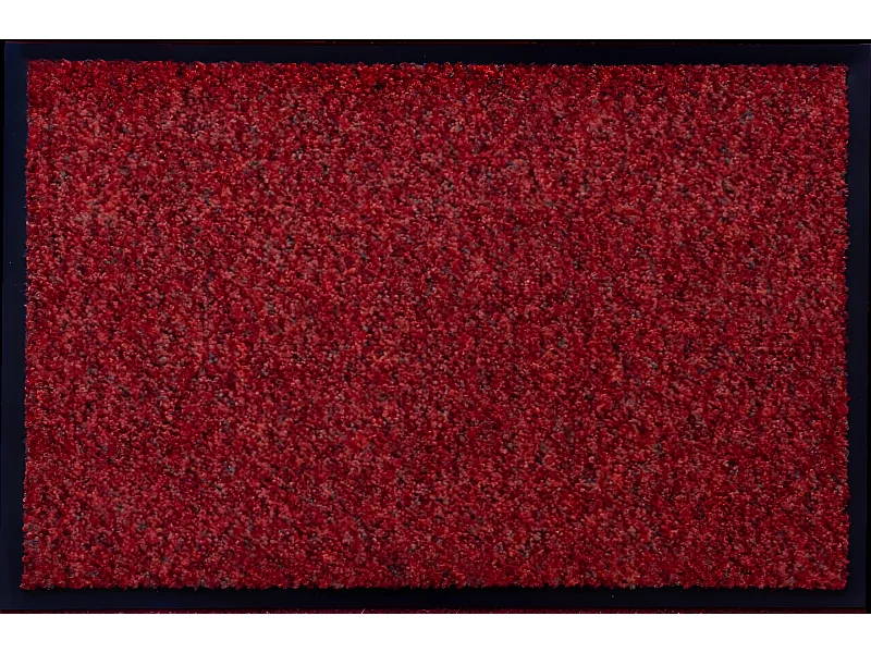 Tapis anti-poussière en polyamide coloris Rouge - Largeur 40 x Longueur 60 cm